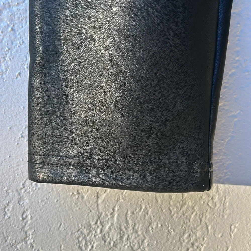 Rachel Zoe Pleather Pants size 12 - Picture 4 of 5